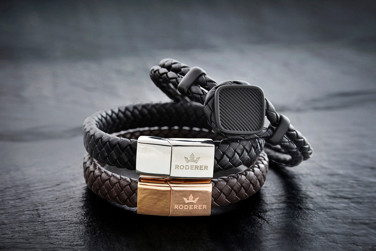 DISCOVER RODERER'S LEATHER BRACELETS - RODERER MENS BRACELETS