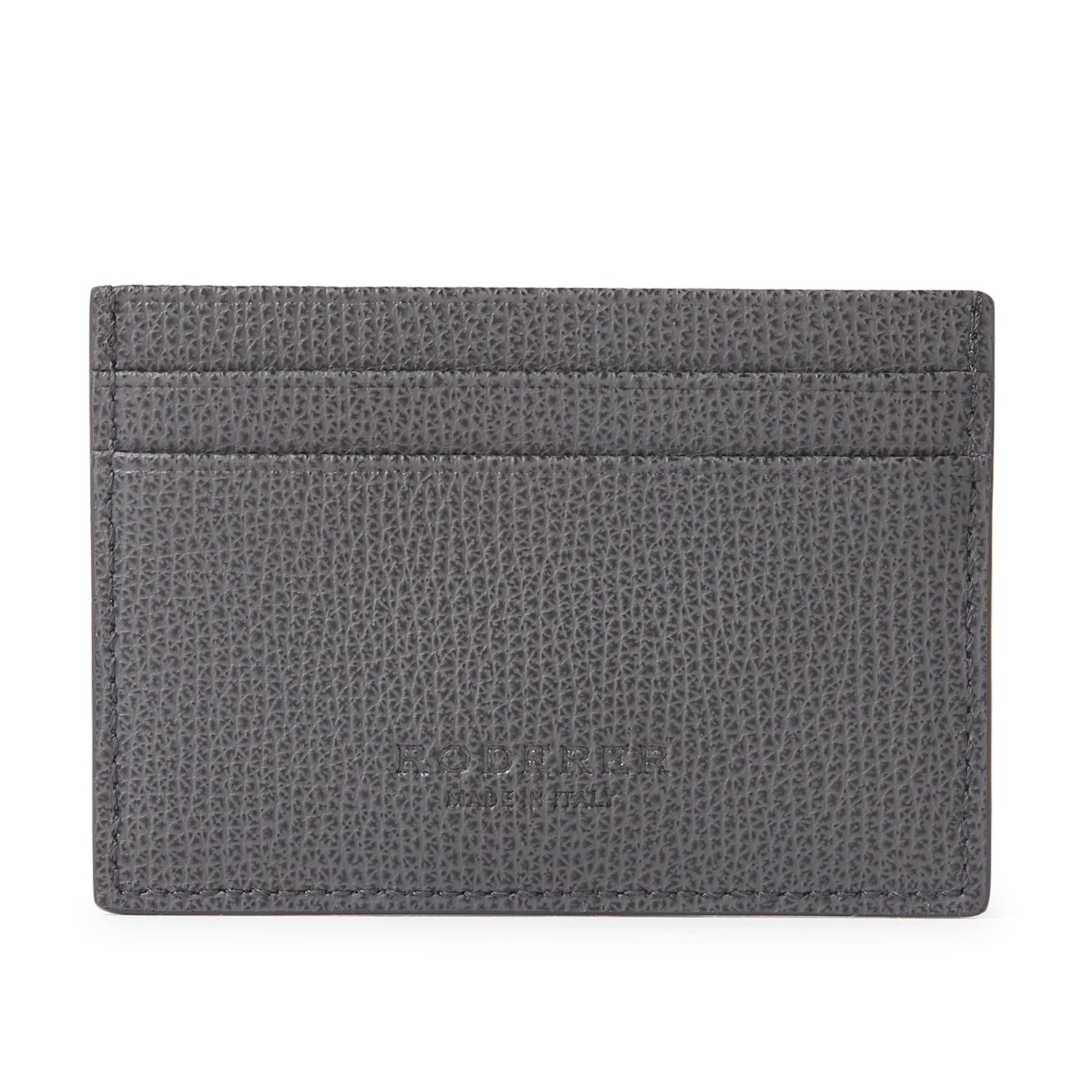 Award 4cc Card Holder > Italian Leather Grey