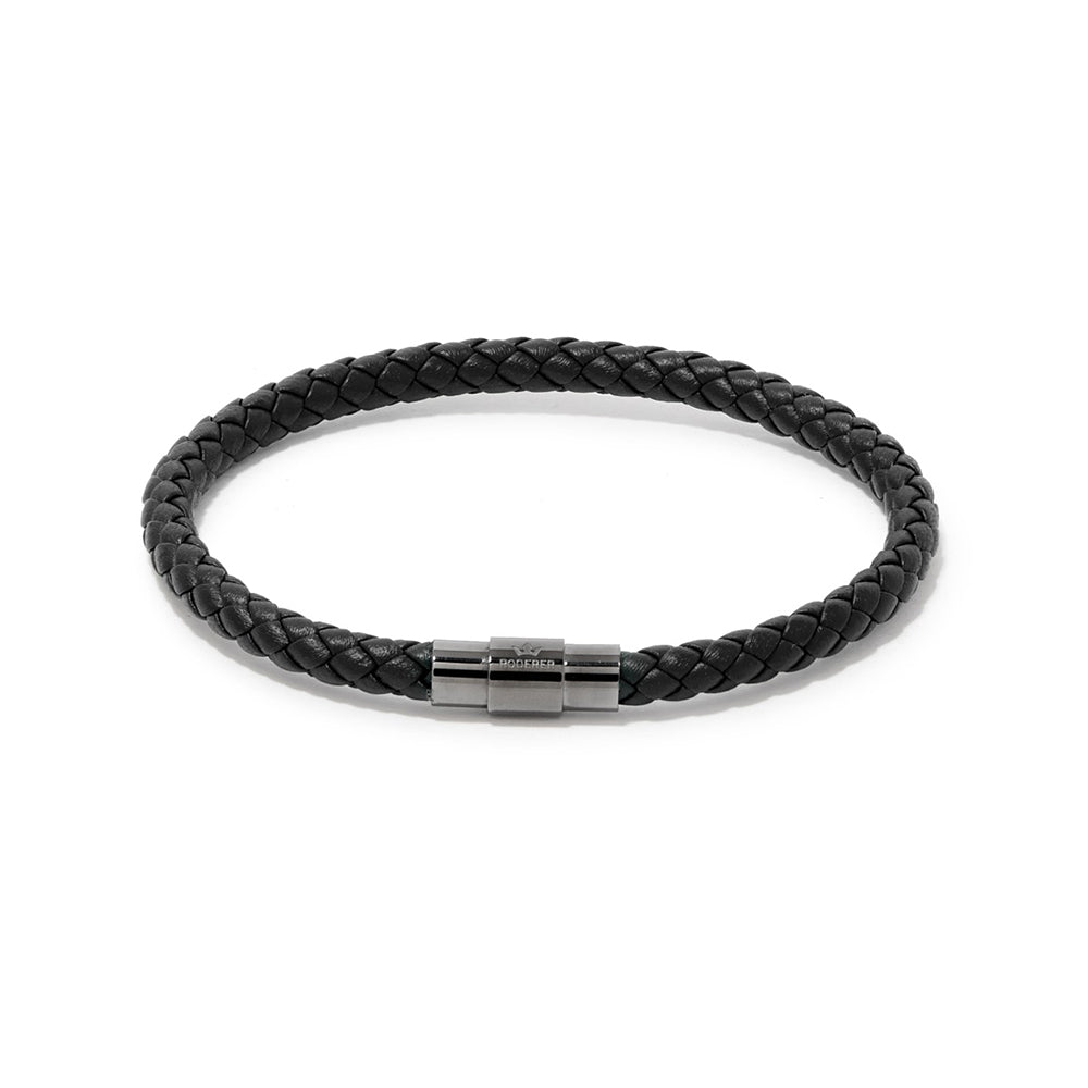 Sergio Bracelet > Black On Gunmetal Clasp