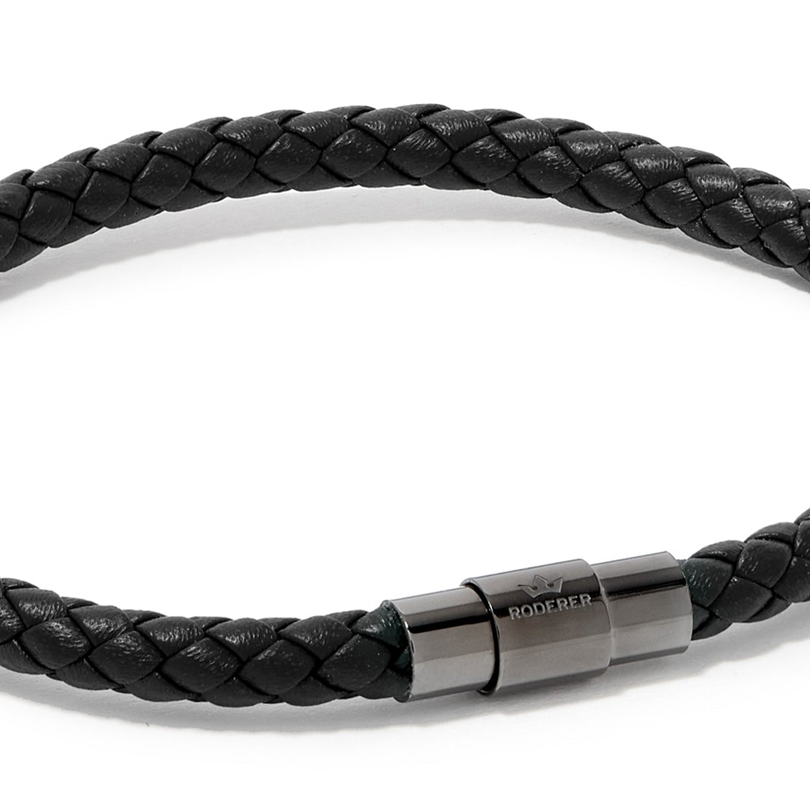 Sergio Bracelet > Black On Gunmetal Clasp