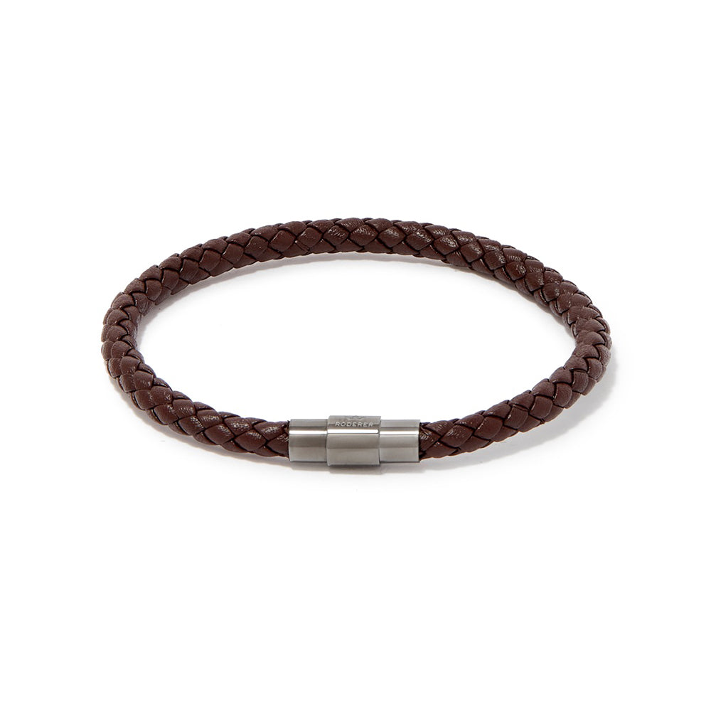 Sergio Bracelet > Brown On Gunmetal Clasp