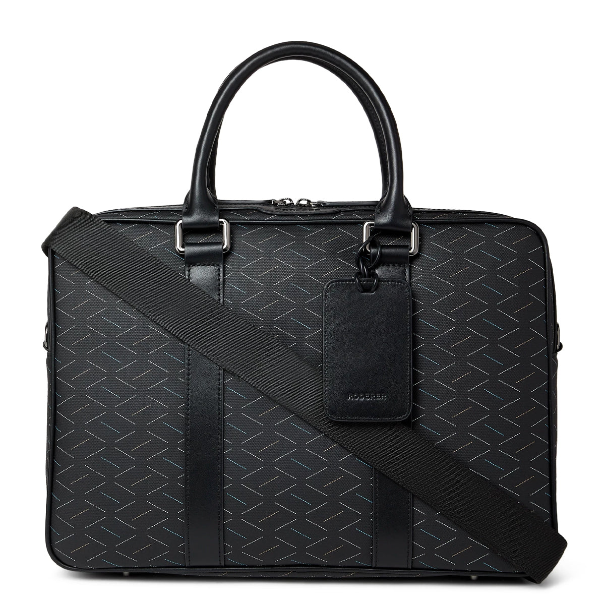 Trophy Briefcase • Canvas & Leather