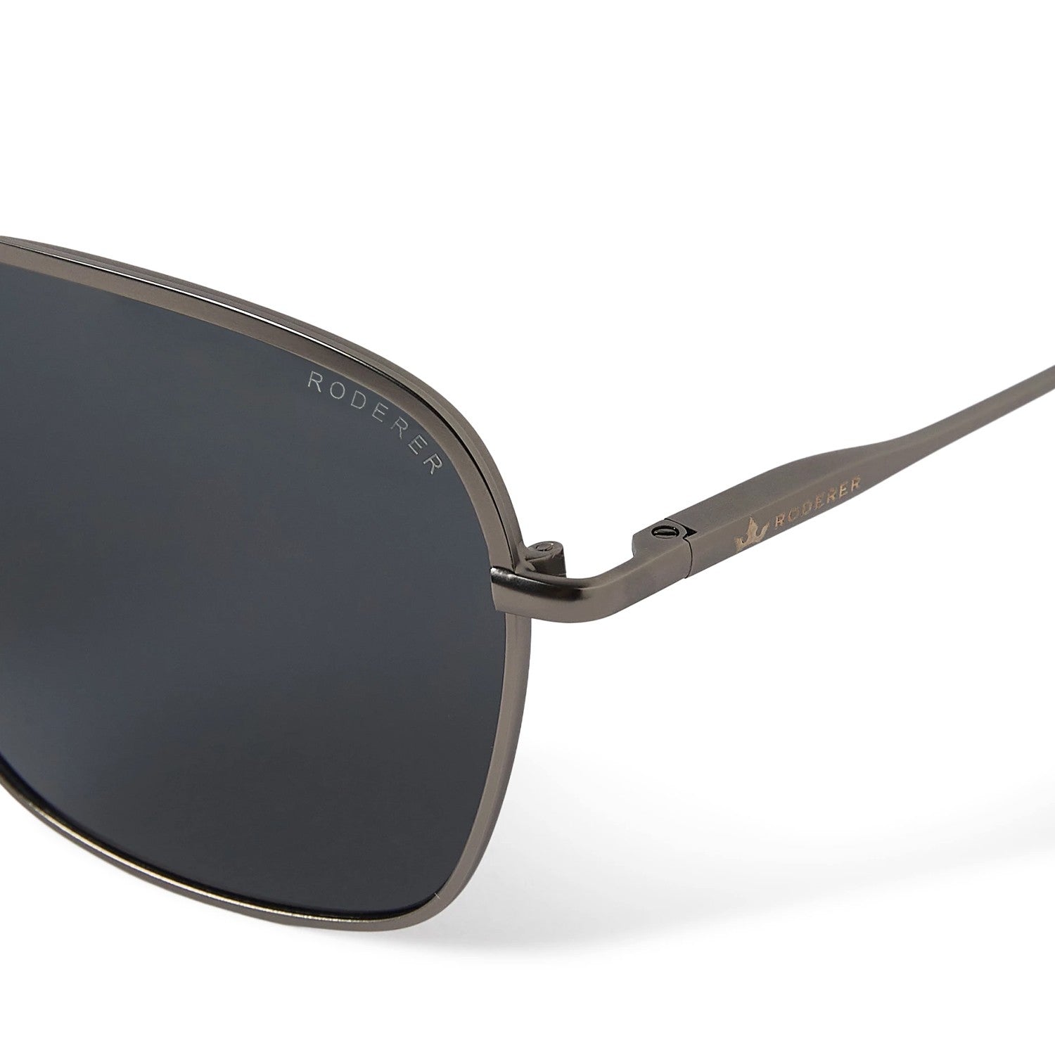 Victor Aviator Polarized Sunglasses > Gunmetal / Black