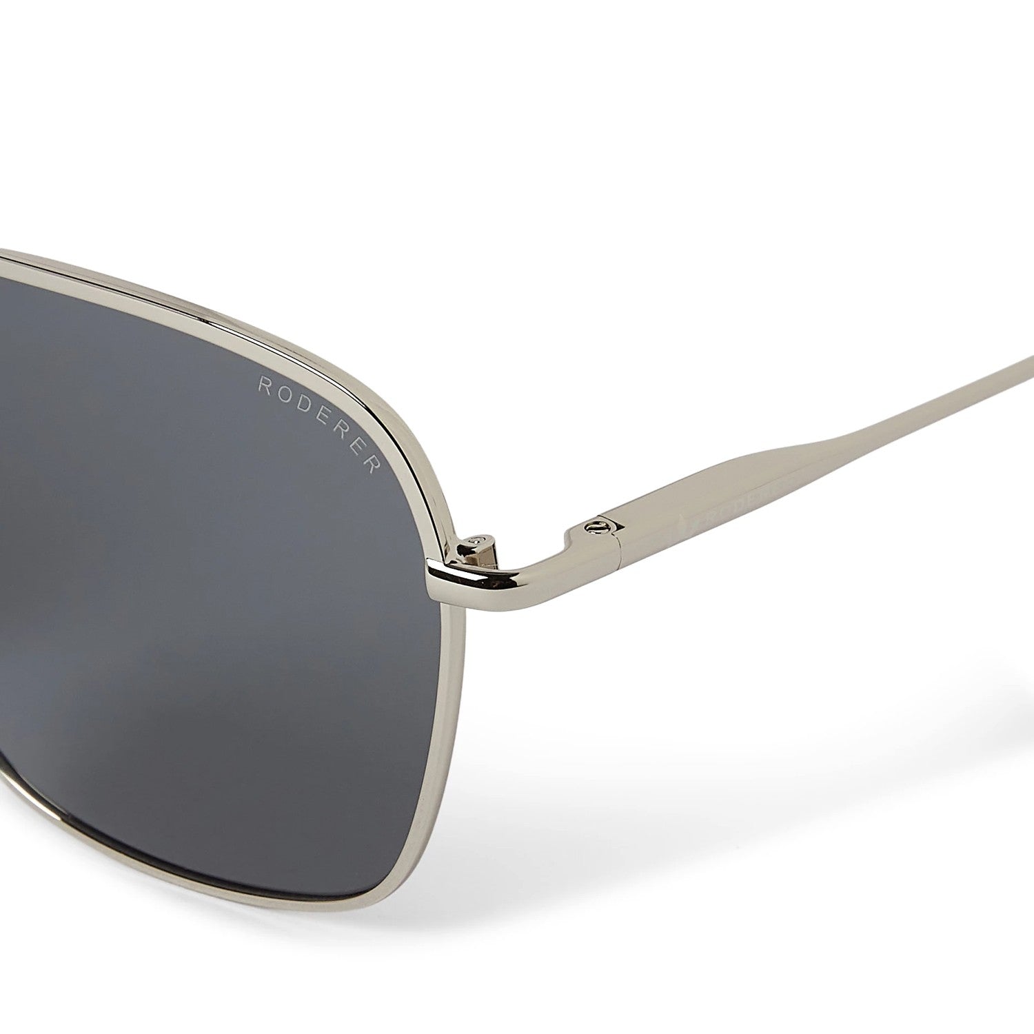 Victor Aviator Polarized Sunglasses > Silver / Grey
