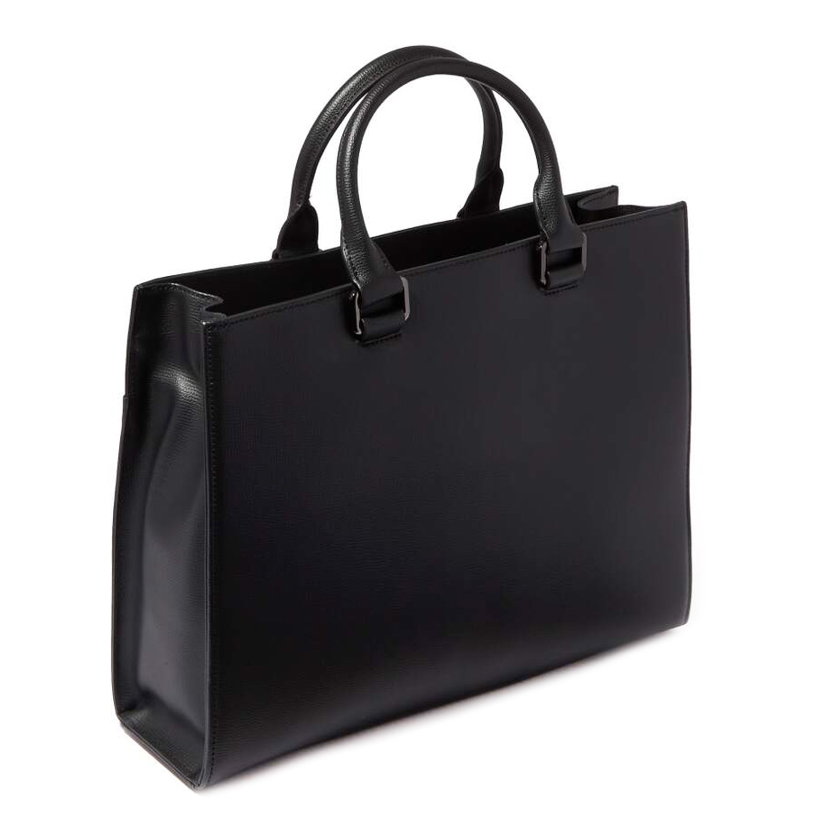 Award Tote Bag > Italian Leather Black