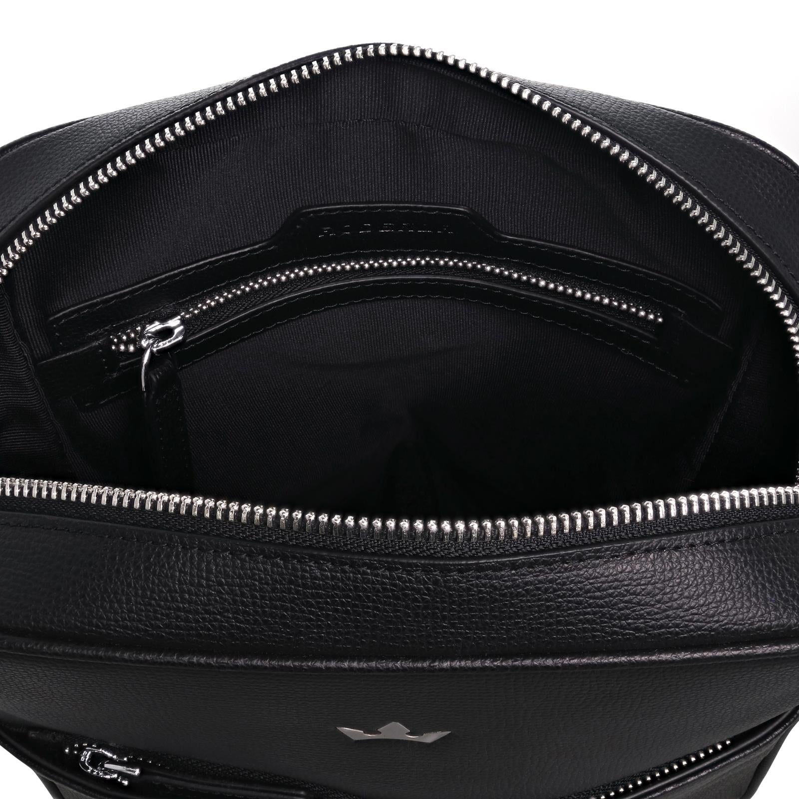 Award Messenger Bag > Italian Leather Black