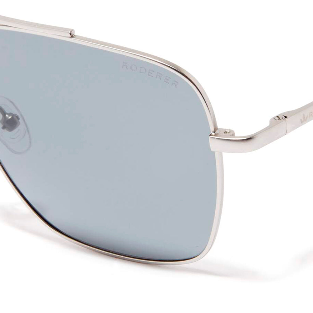 Harry Aviator Polarized Sunglasses > Silver / Grey