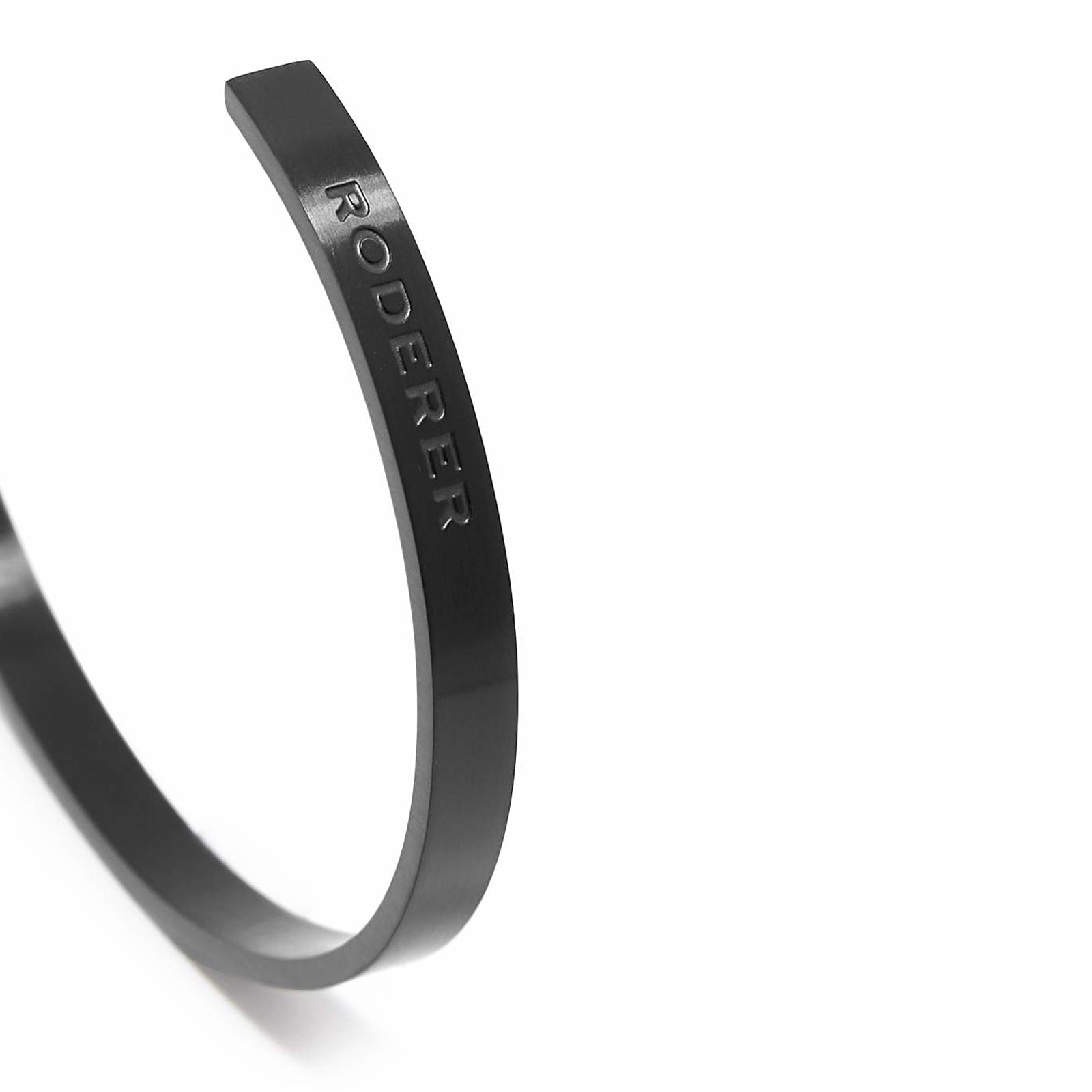 Lorenzo Bracelet > Stainless Steel Cuff Black