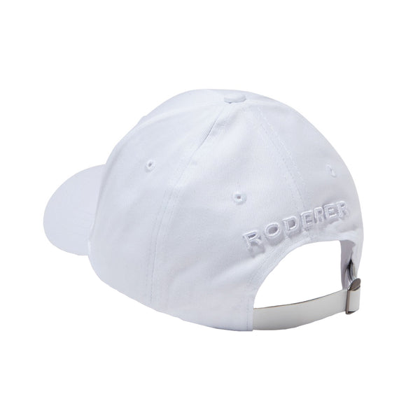 NOVA BASEBALL CAP > 3D EMBROIDERED LOGO WHITE