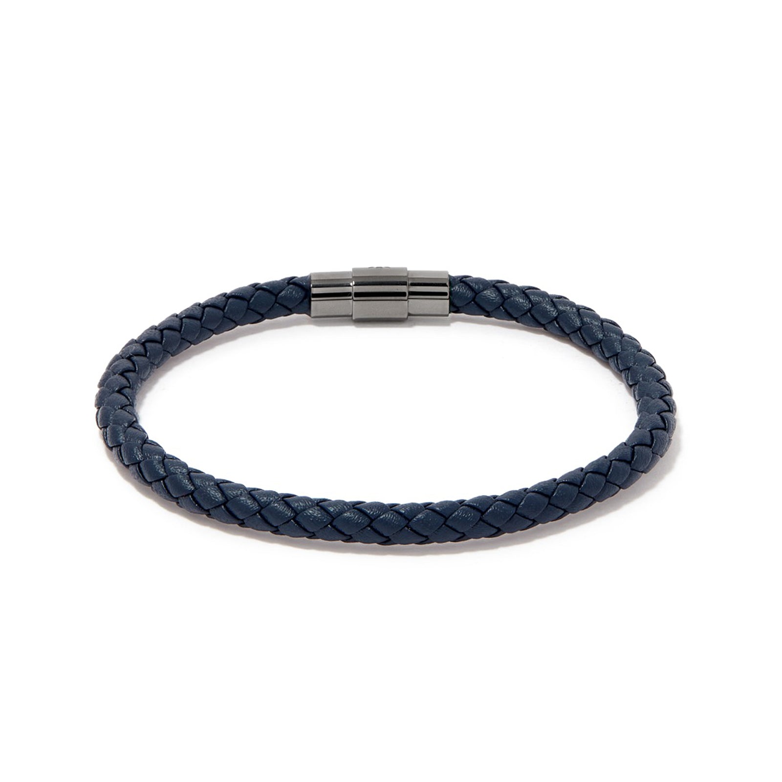 Sergio Bracelet > Navy Blue On Gunmetal Clasp