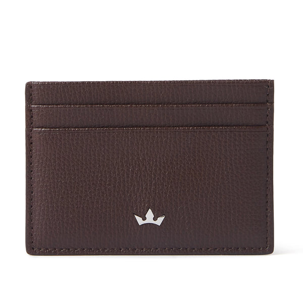 AWARD 4CC CARD HOLDER > ITALIAN LEATHER BROWN