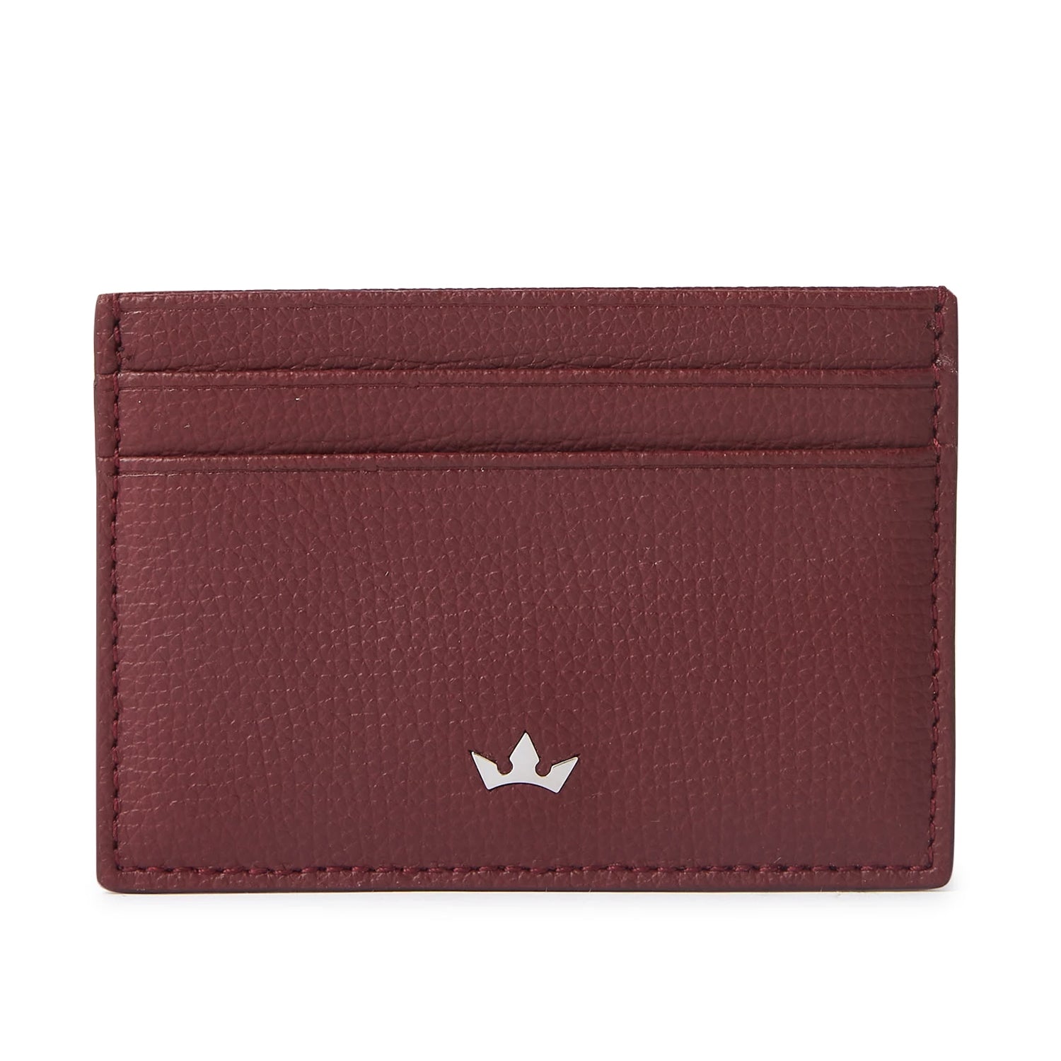 Award 4cc Card Holder > Italian Leather Burgundy