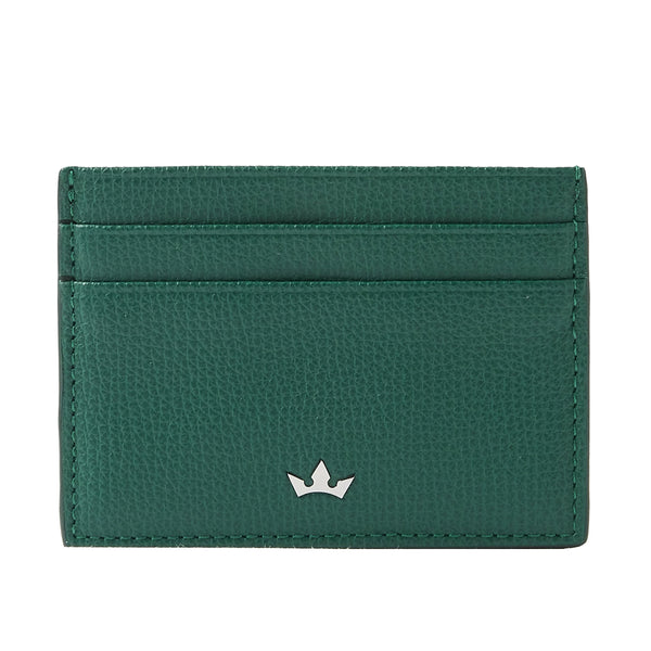 Award 4cc Card Holder > Italian Leather Green