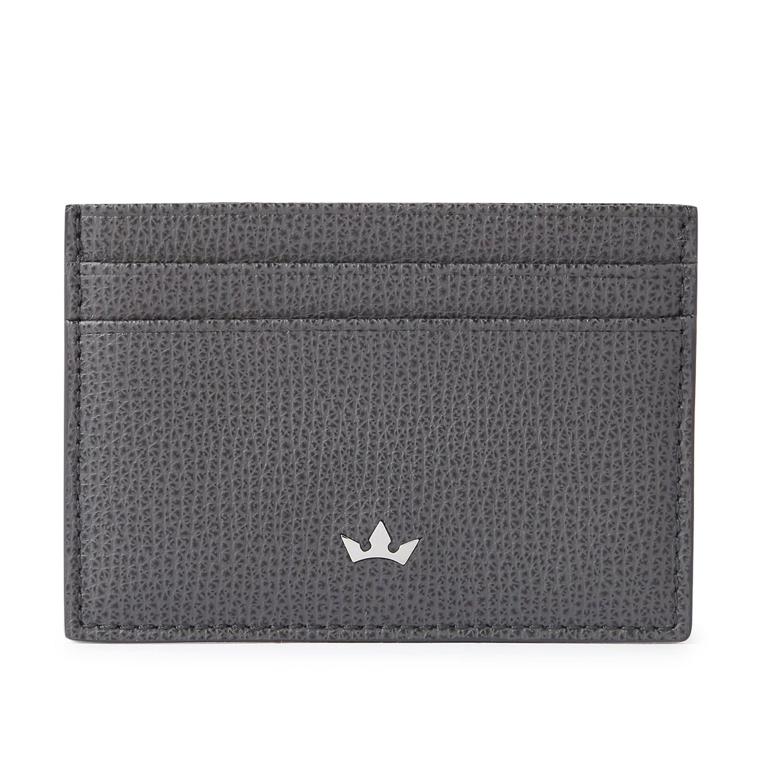 Award 4cc Card Holder > Italian Leather Grey