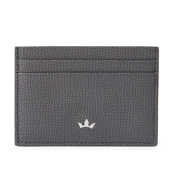 Award 4cc Card Holder > Italian Leather Grey