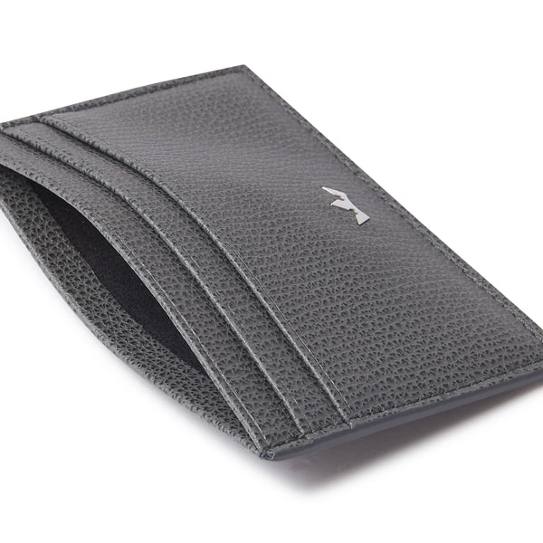 Award 4cc Card Holder > Italian Leather Grey