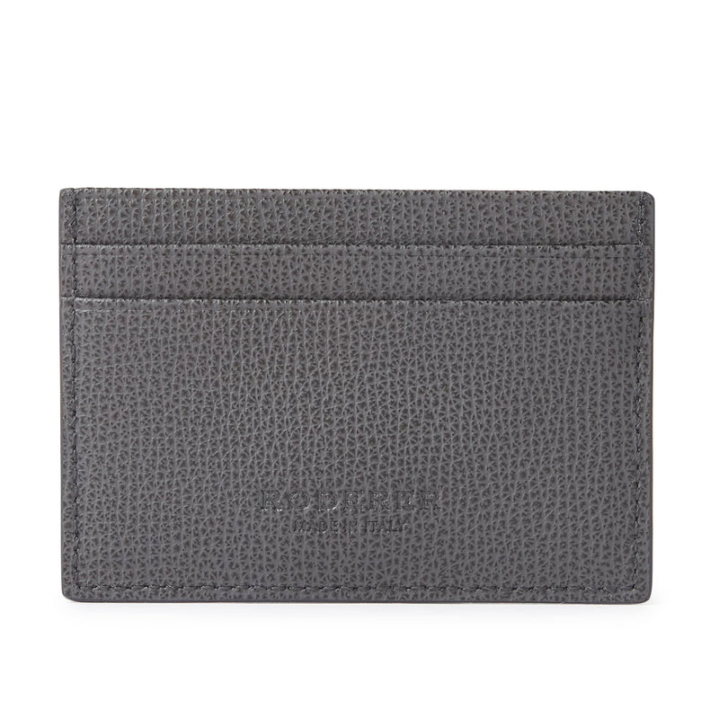 Award 4cc Card Holder > Italian Leather Grey