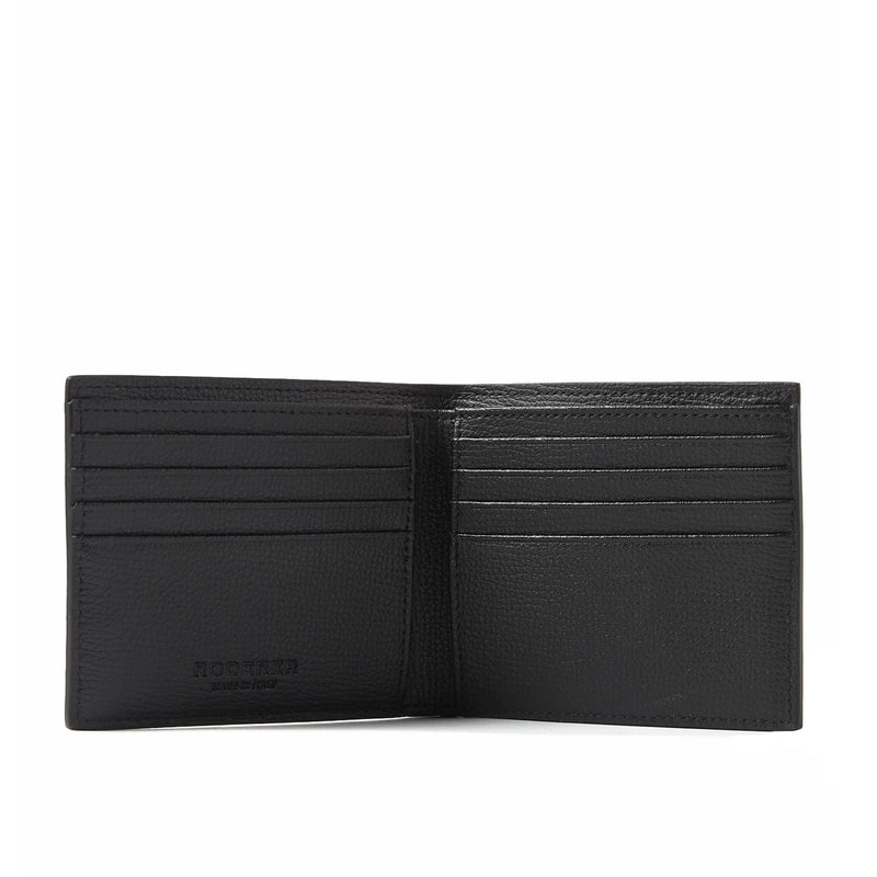 AWARD 8CC BIFOLD > ITALIAN LEATHER BLACK