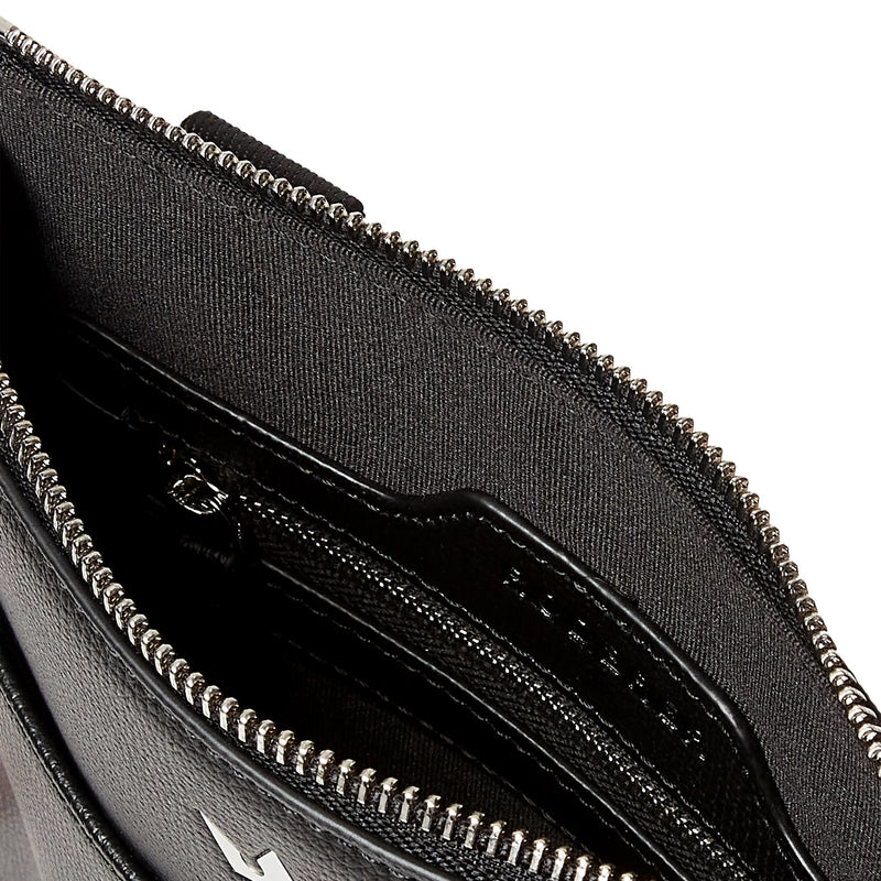 Award Slim Messenger Bag > Italian Leather Black