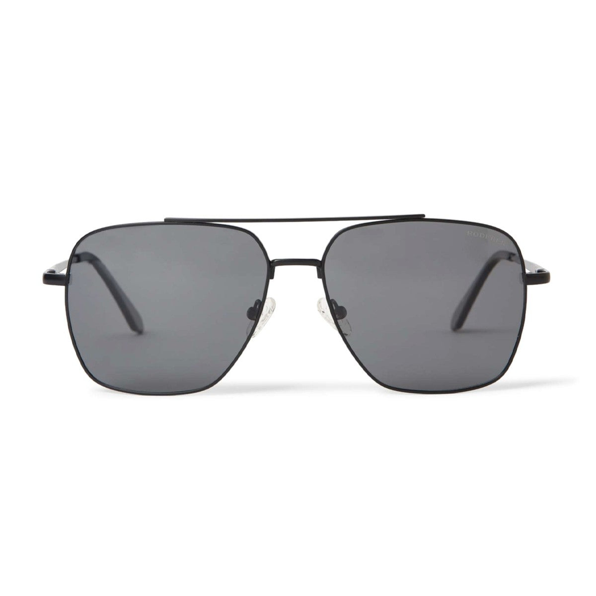 Harry Aviator Polarized Sunglasses > Black Matt / Grey