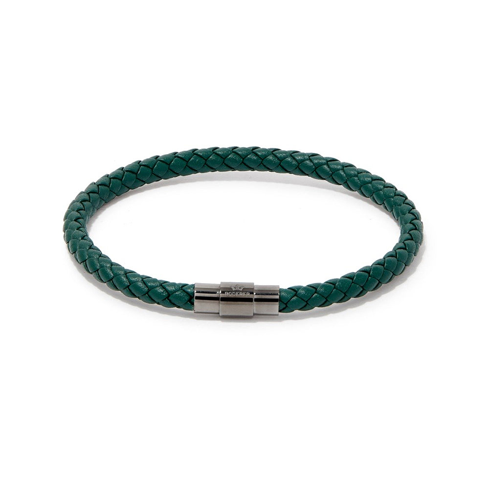 Sergio Bracelet > Green On Gunmetal Clasp