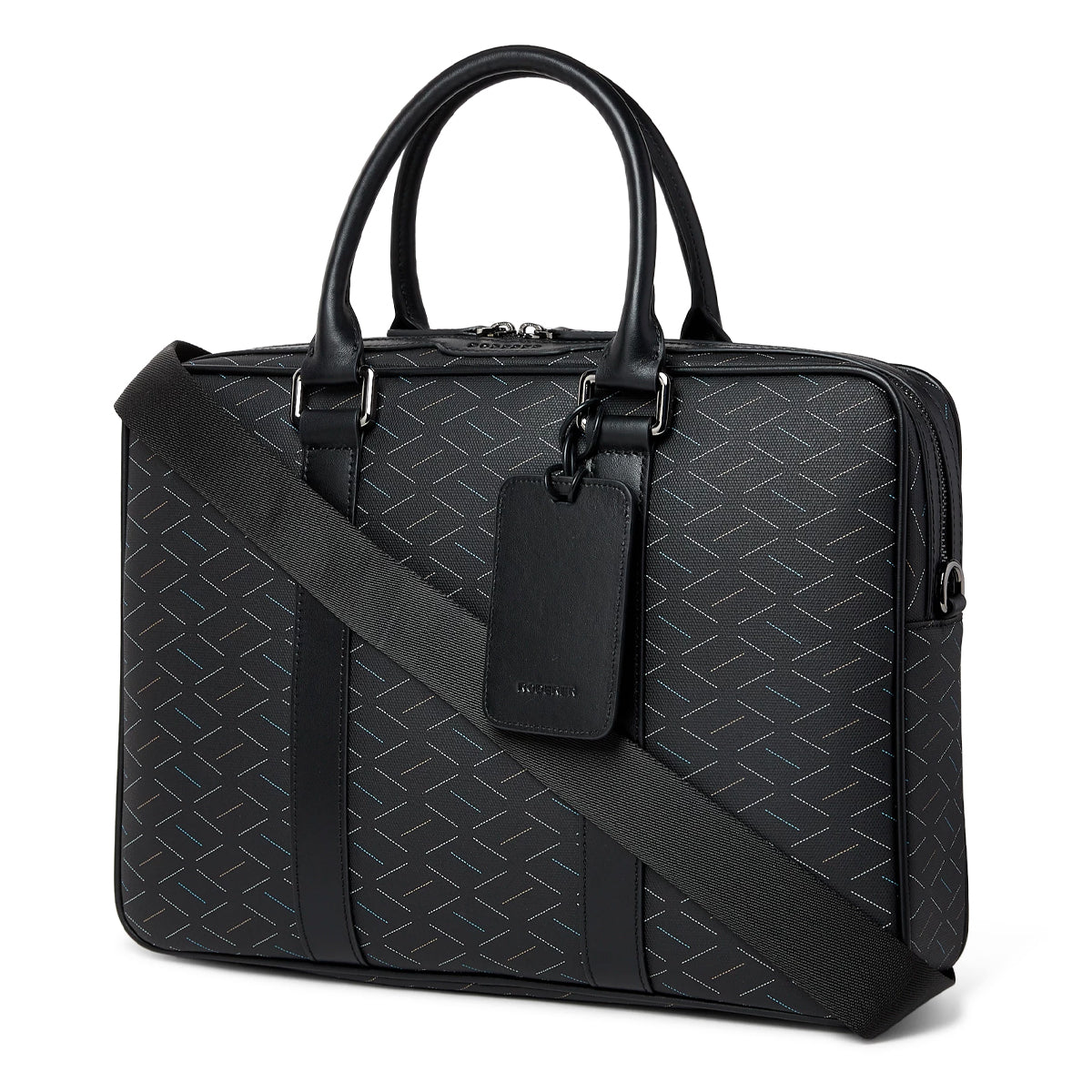 Trophy Briefcase • Canvas & Leather