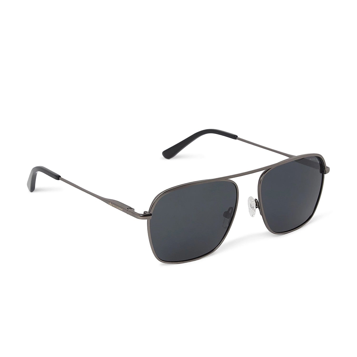 Victor Aviator Polarized Sunglasses > Gunmetal / Black