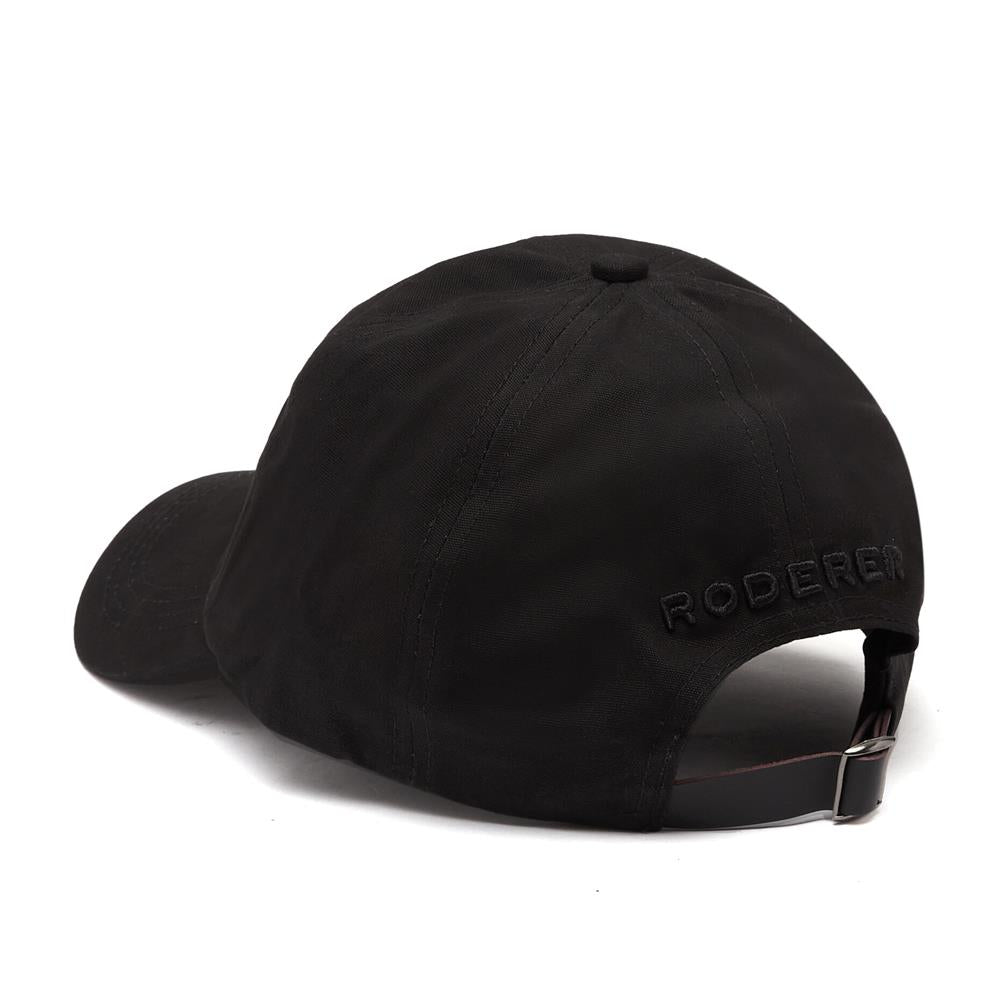 Aurora Baseball Cap > Embroidered Logo Black