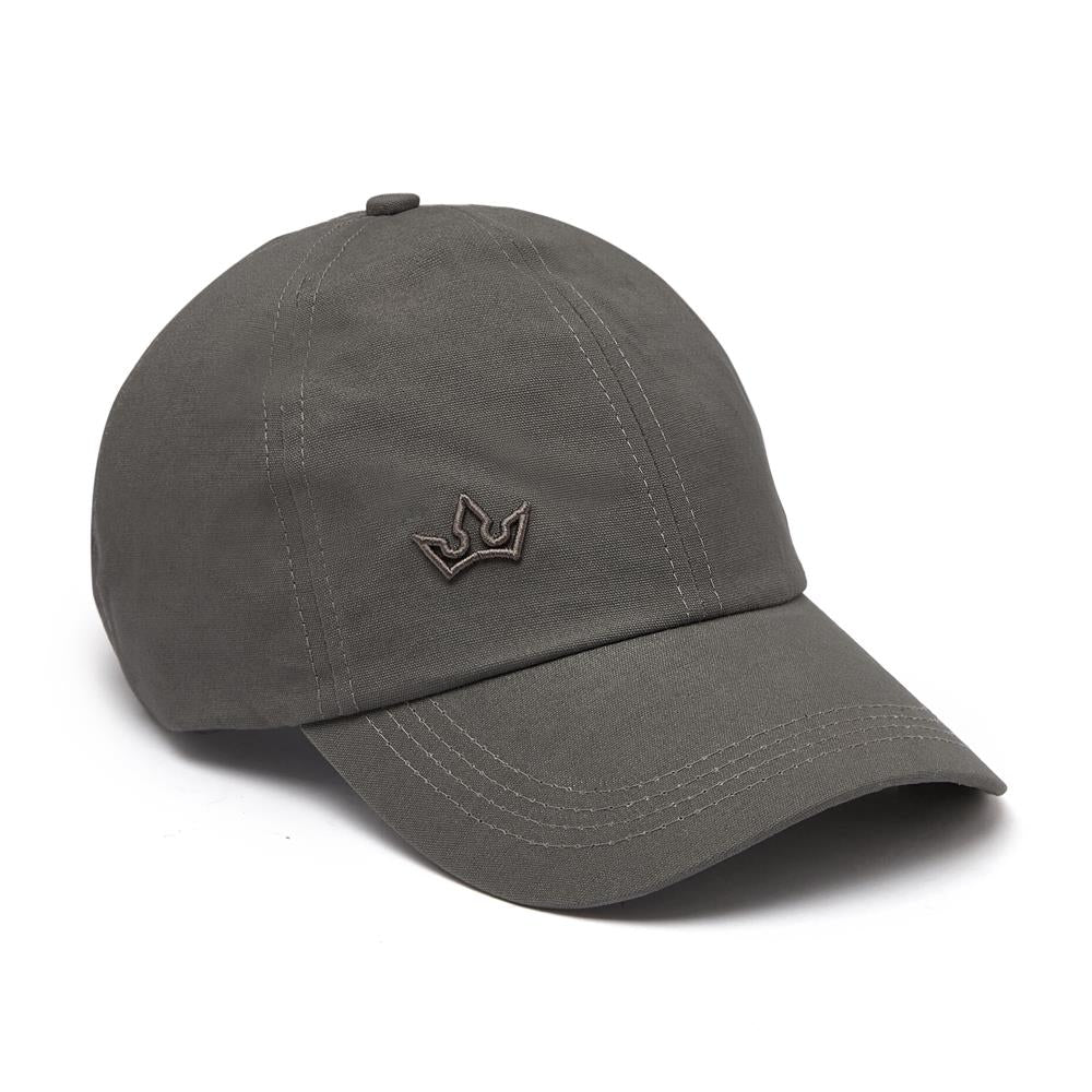 Aurora Baseball Cap > Embroidered Logo Grey