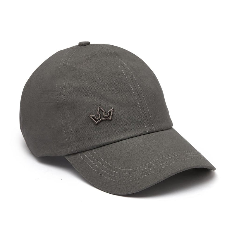 Aurora Baseball Cap > Embroidered Logo Grey