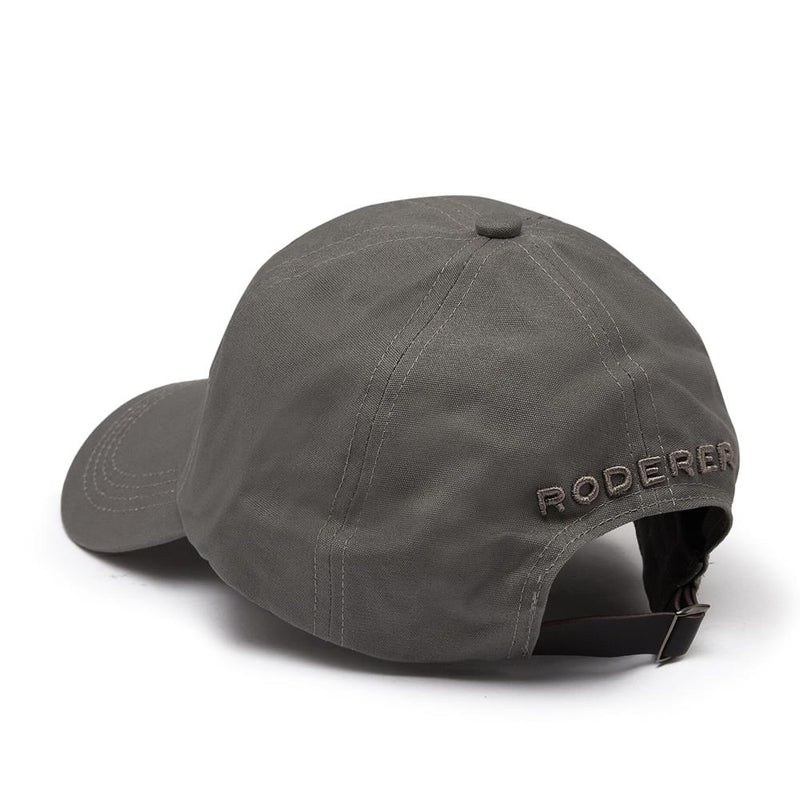 AURORA BASEBALL CAP > EMBROIDERED LOGO GREY