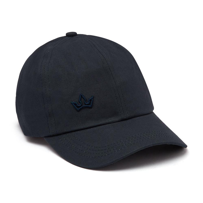 Aurora Baseball Cap > Embroidered Logo Navy Blue