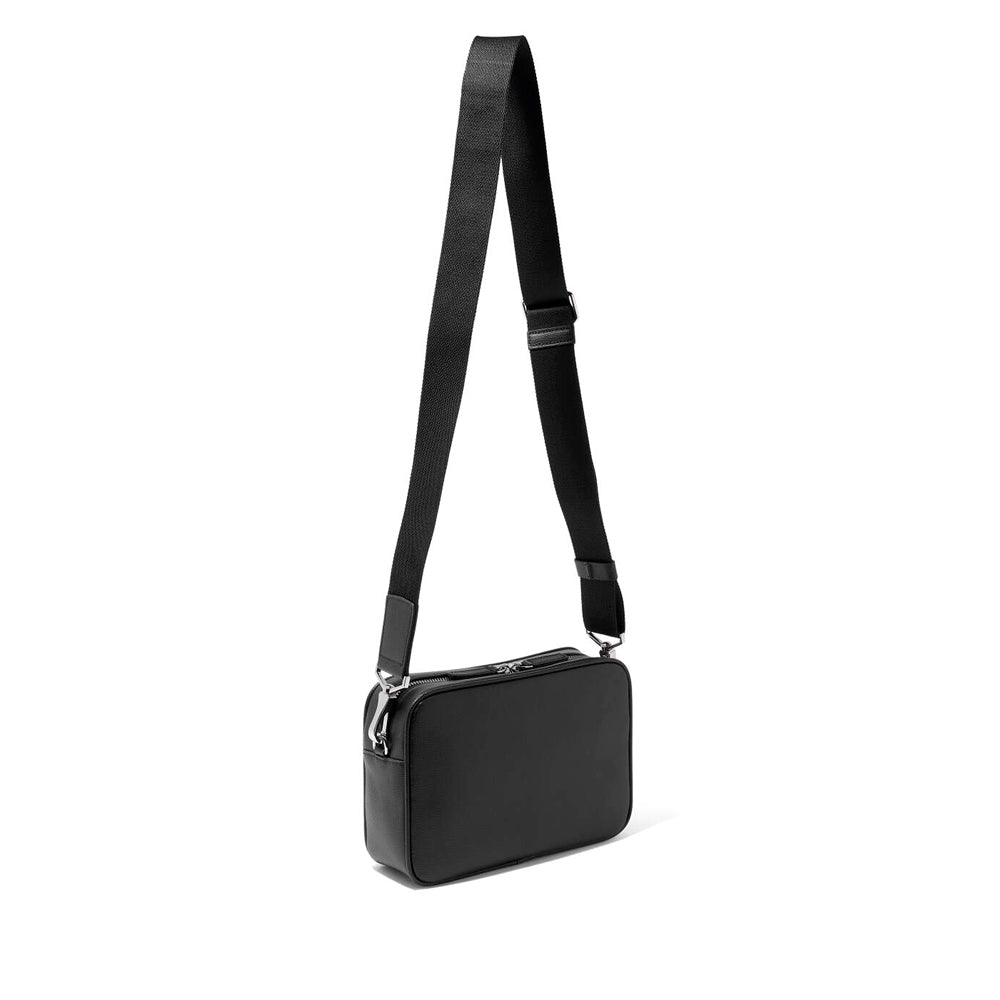 Award 5-in-1 Messenger Bag > Italian Leather Black