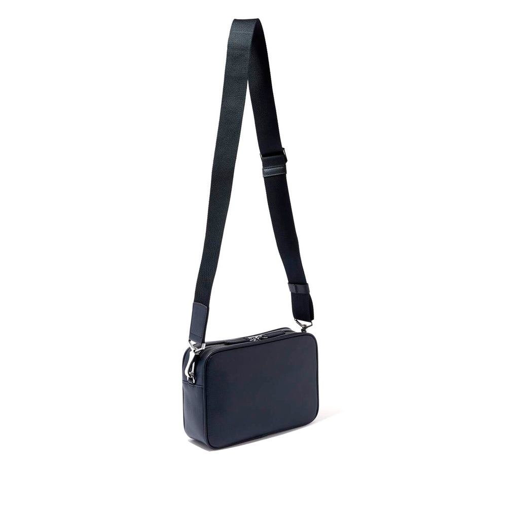 Award 5-in-1 Messenger Bag > Italian Leather Navy Blue