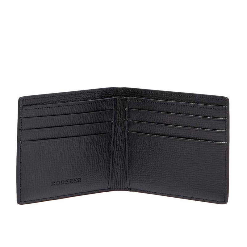 AWARD 6CC BIFOLD > ITALIAN LEATHER BLACK