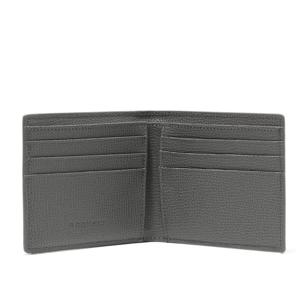 AWARD 6CC BIFOLD > ITALIAN LEATHER GREY