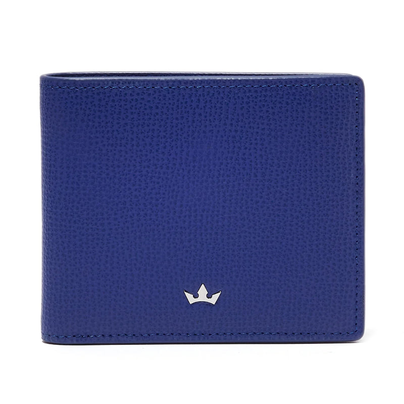 AWARD 6CC BIFOLD > ITALIAN LEATHER KLEIN BLUE