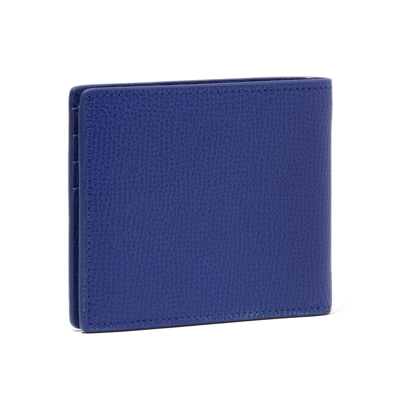 AWARD 6CC BIFOLD > ITALIAN LEATHER KLEIN BLUE