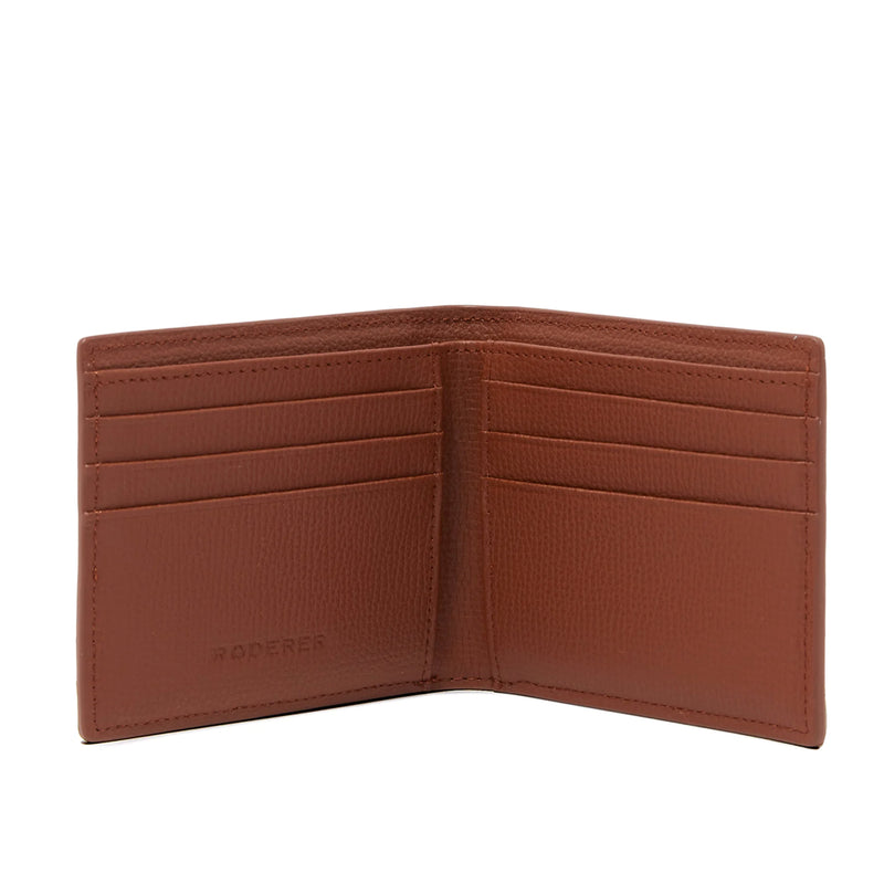 AWARD 6CC BIFOLD > ITALIAN LEATHER GOLD