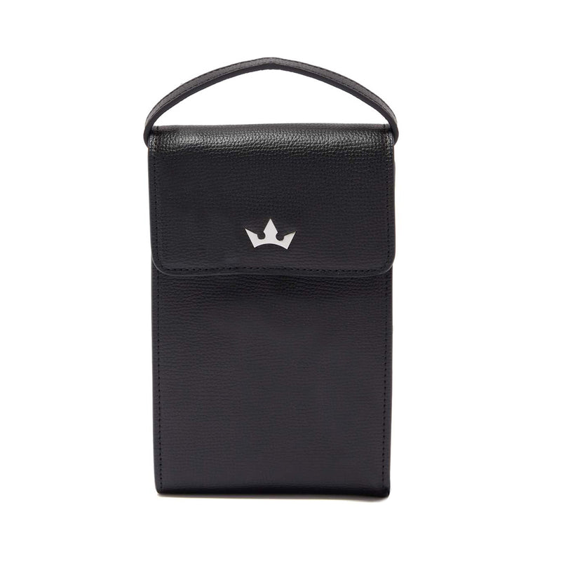 Award Phone Pouch > Italian Leather Black