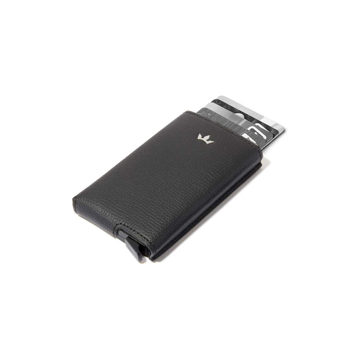 Award Secure Card Holder > Italian Leather Black