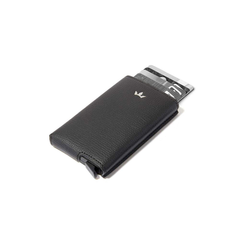 Award Secure Card Holder > Italian Leather Black