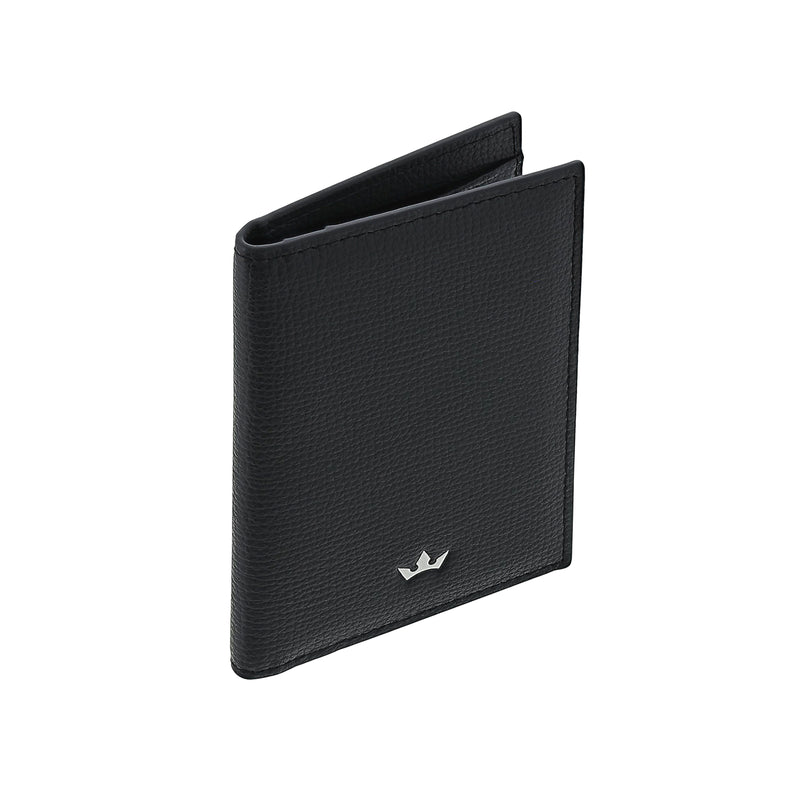 AWARD BUSINESS CARD HOLDER > ITALIAN LEATHER BLACK