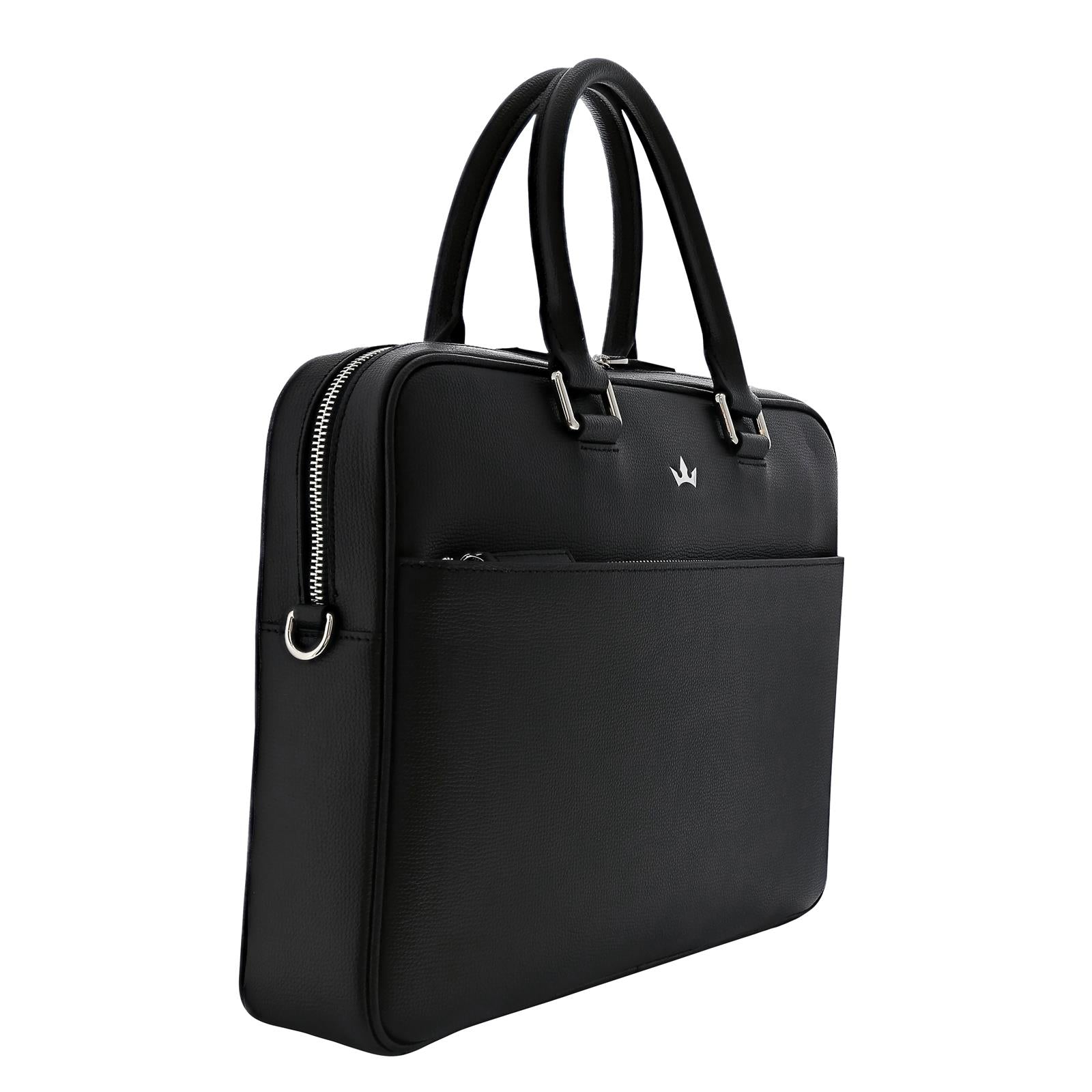 Award Briefcase > Italian Leather Black