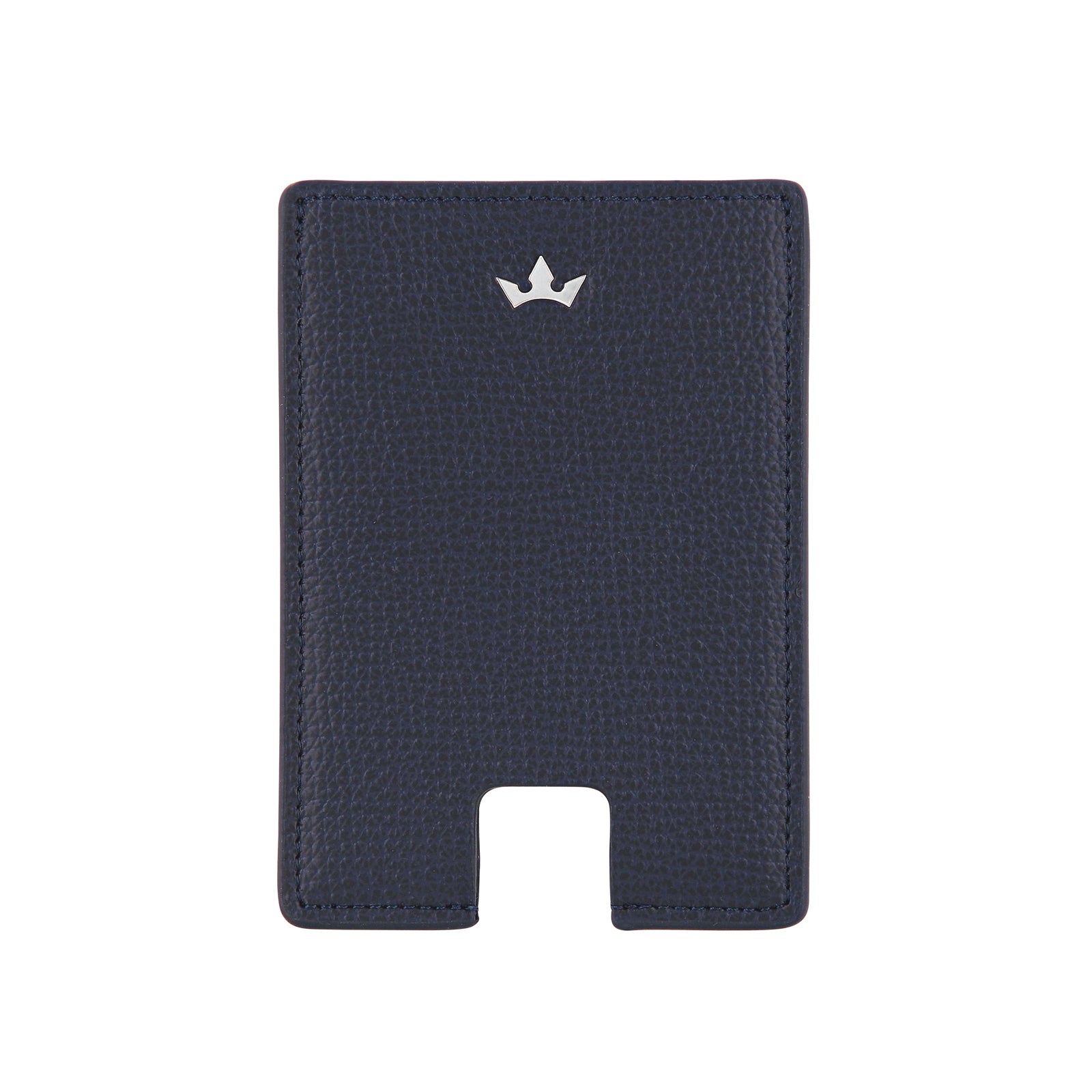 Award Mini Card Holder > Italian Leather Navy Blue