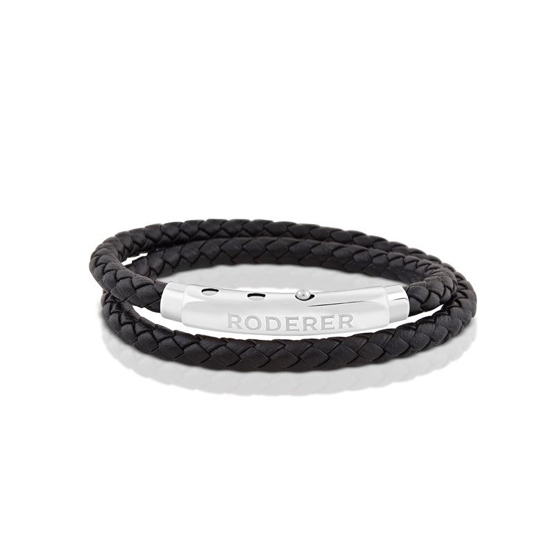 Dino Double Tour Bracelet > Black
