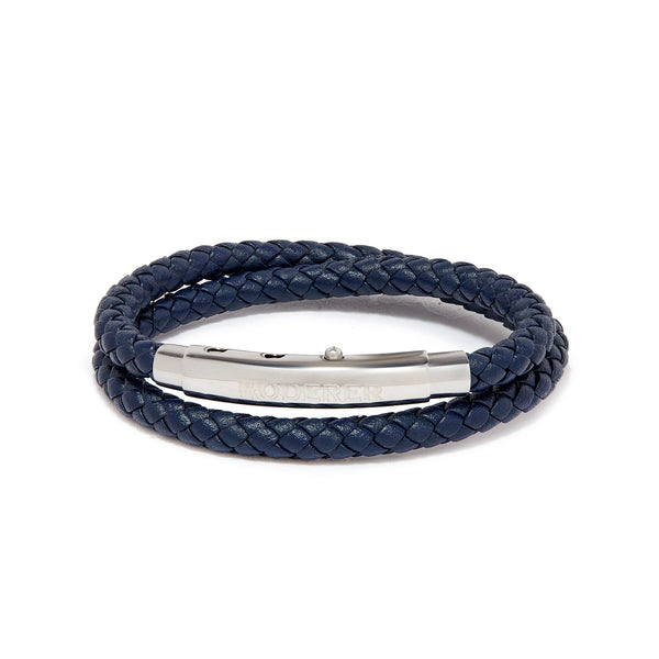 Dino Double Tour Bracelet > Navy Blue