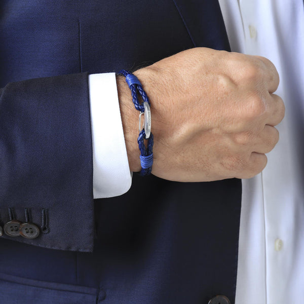 ELIO BRACELET > NAVY BLUE