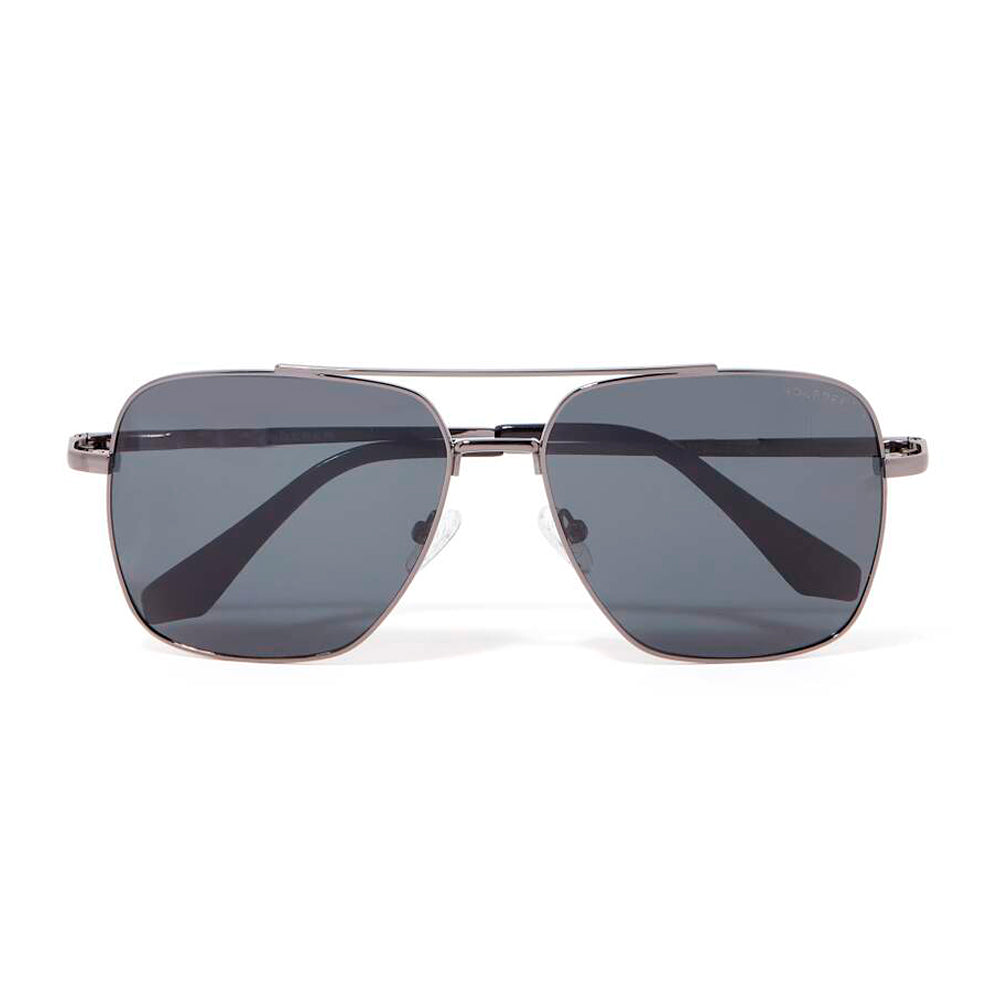 Harry Aviator Polarized Sunglasses > Gunmetal / Black