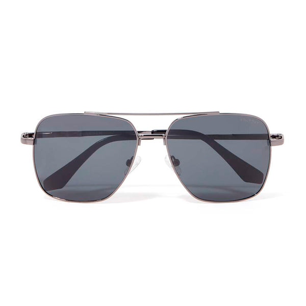 Harry Aviator Polarized Sunglasses > Gunmetal / Black